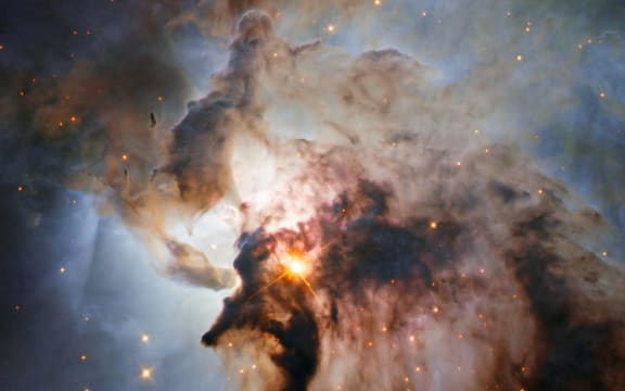 Centre of the Lagoon Nebula