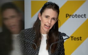 -POOL- Photo by Mark Mitchell: Prime Minister Jacinda Ardern arriving during the the post-Cabinet press conference with director general of health Dr Ashley Bloomfield at Parliament, Wellington. 04 October, 2021.  NZ Herald photograph by Mark Mitchell