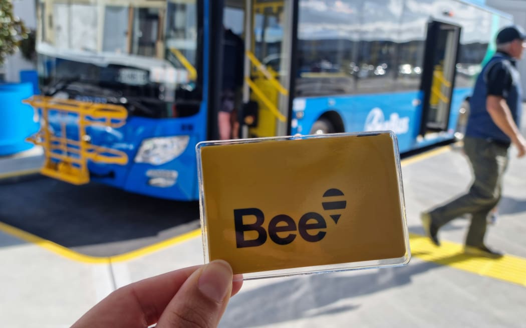 A Bee Card for use on the new eBus service in Nelson and Tasman.
