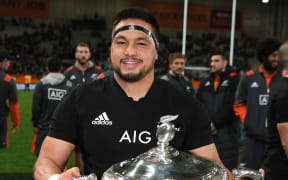 All Blacks prop Kane Hames