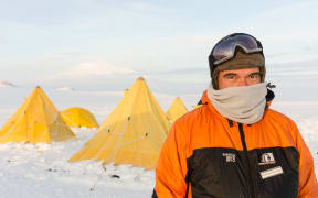 Warren Maxwell in Antarctica