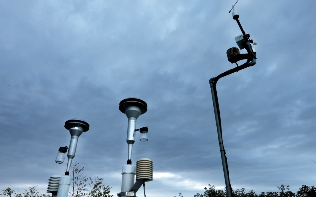 Air quality monitoring equipment in Redwoodtown, Blenheim.