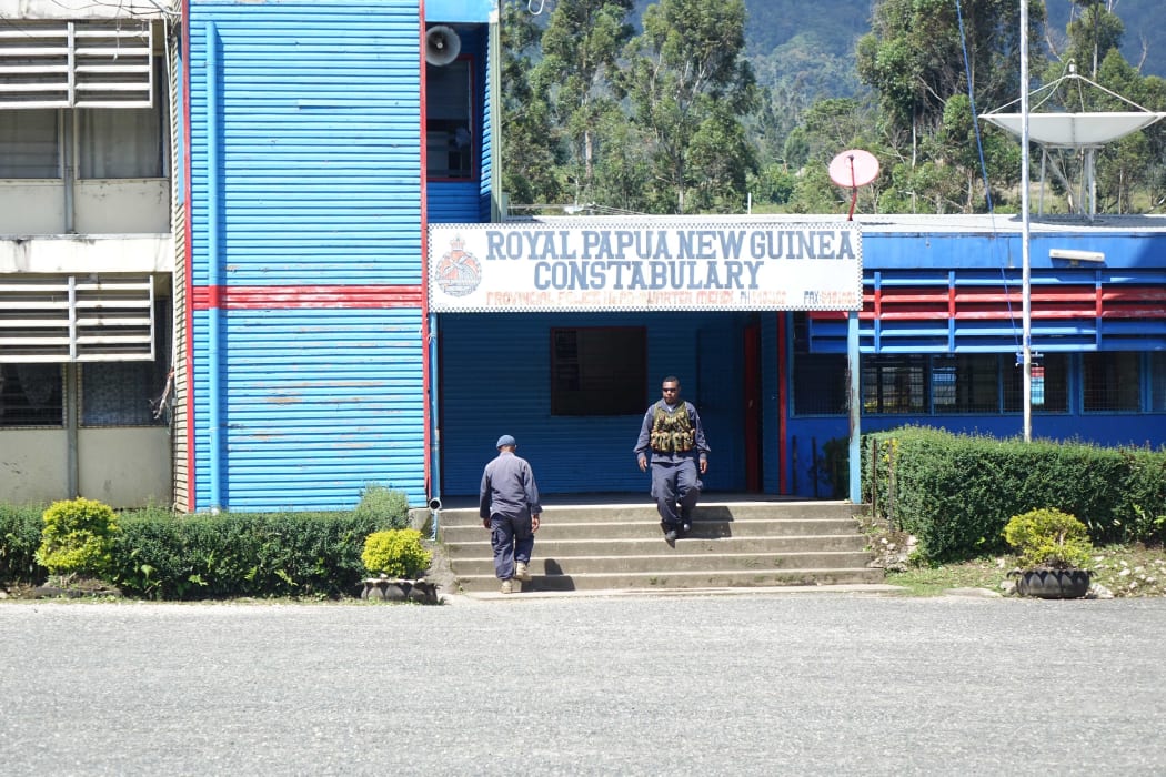 Southern Highlands police headquarters, Mendi.