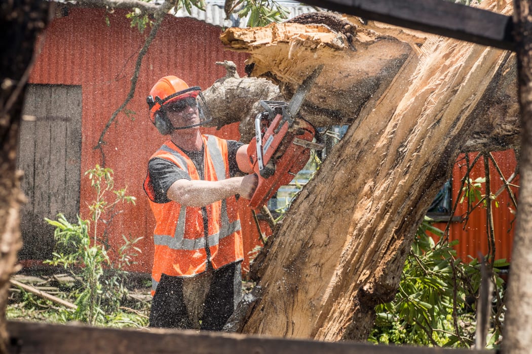A team of 25 engineers from the New Zealand Defence Force and the Republic of Fiji Military Forces have been deployed to Driti village to help clear trees and rebuild homes and schools.