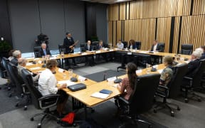 New Canterbury regional councillors being sworn in.