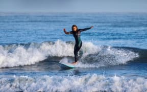 Izaro Williamson-Sasia, 12, is one of those spearheading the SurfAid initiative in New Zealand.
