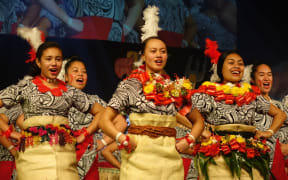 Sacred Heart College at Polyfest.