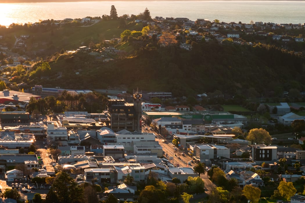 Nelson city center.