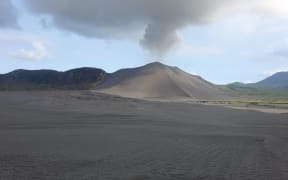A desert of volcanic ash at the base of the constantly erupting Mr Yasur, on the Vanuatu island of Tanna.