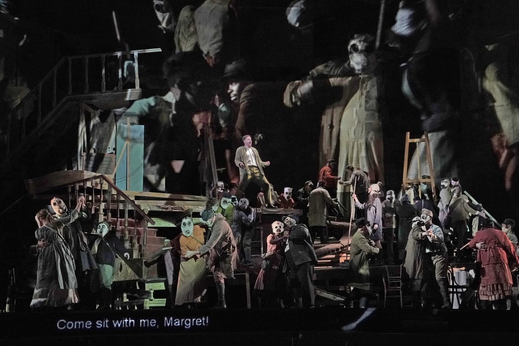 A scene from Wozzeck at The Met