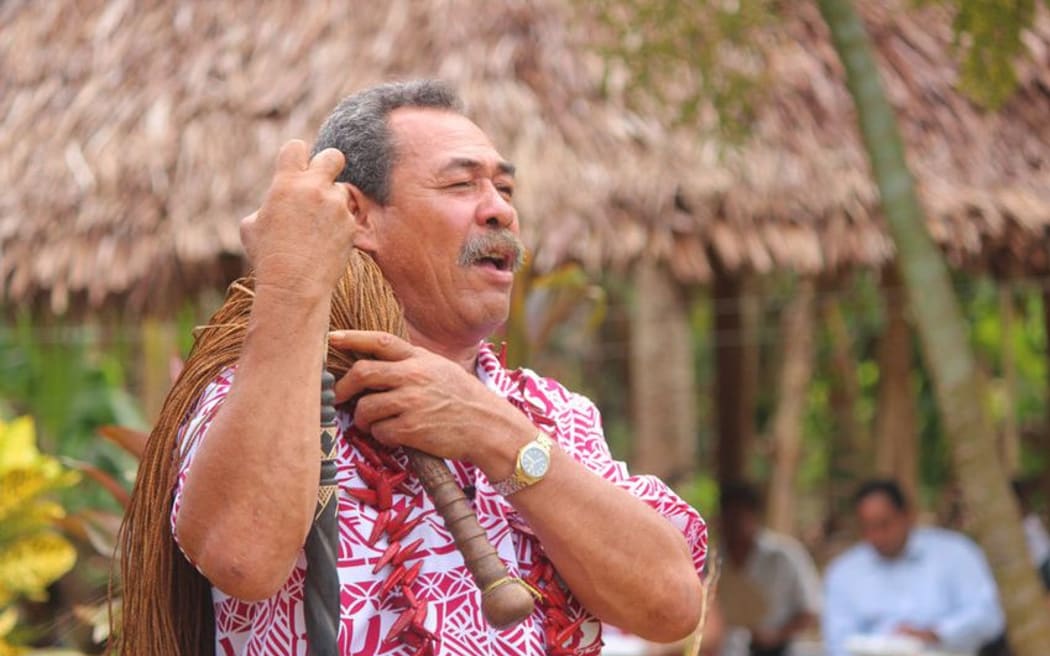 Tulafale Ali'i from Vaito'omuli, Palauli - Pousui Pou Pinota