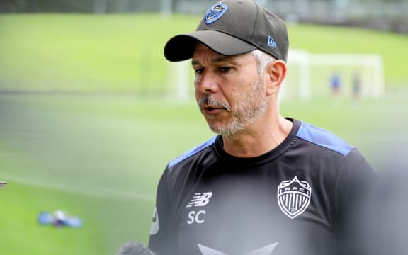 Auckland FC coach Steve Corica