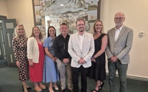 Five new councillors, Bo Burns, John Gillon, Sarah Paterson-Hamlin, Victoria Short, and Matt Winiata, have joined mayor Wayne Brown and 20 re-elected councillors.