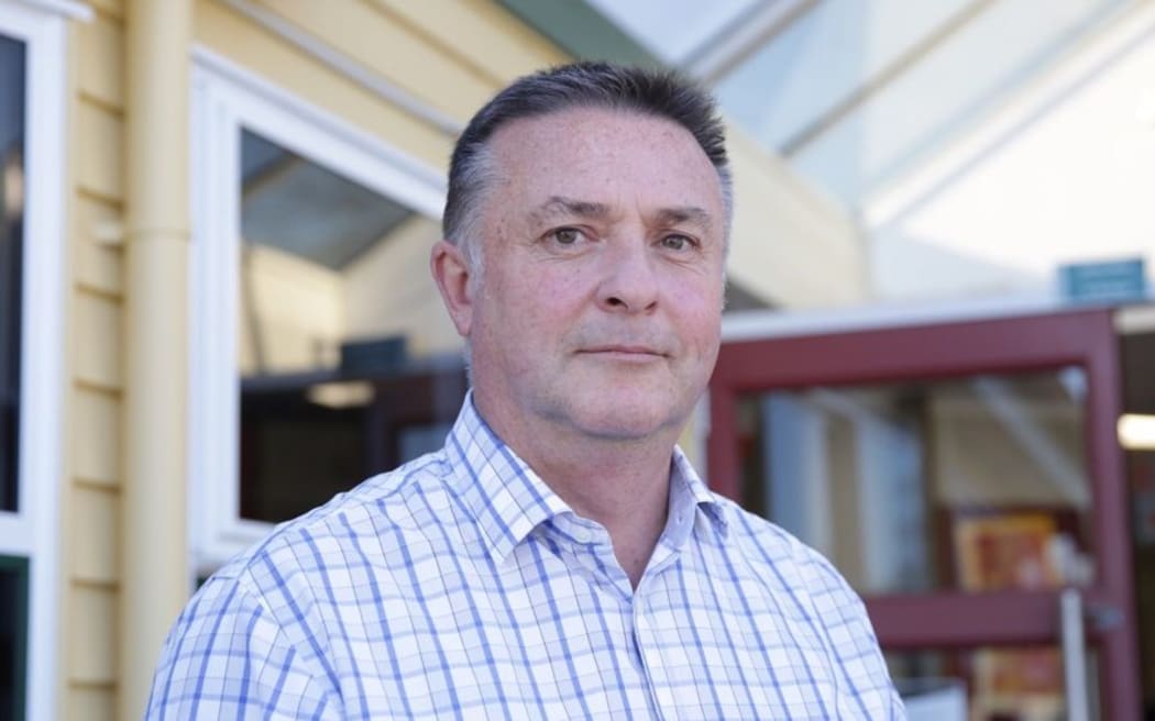 Te Mata Primary principal Michael Bain.