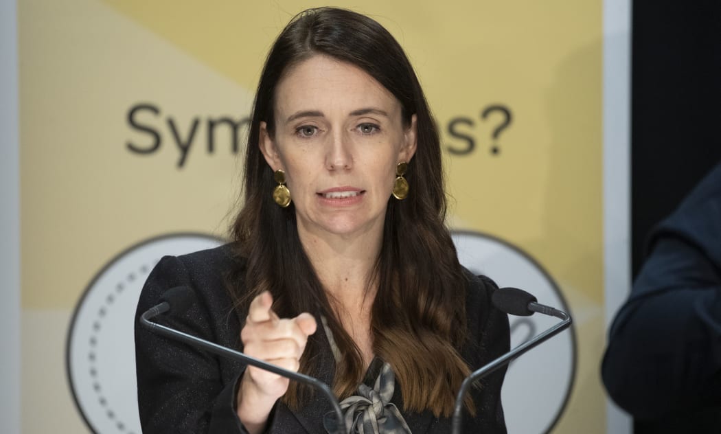 - POOL - Prime Minister Jacinda Ardern during the post-Cabinet press conference with Foreign Affairs Minister Nanaia Mahuta, Parliament, Wellington. 07 March, 2022.