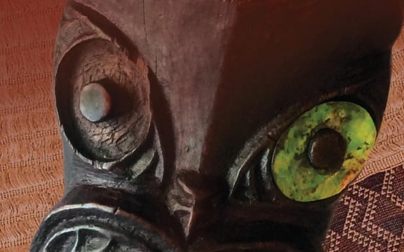 Detail of Tu Te Whaihanga exhibition poster, Tairawhiti Museum, Gisborne