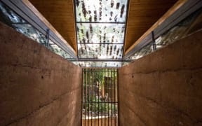 rammed earth house