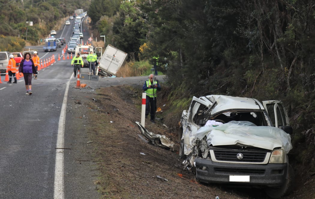 Serious crash on SH10 in August 2020
(Photo Northern Advocate Peter de Graaf.