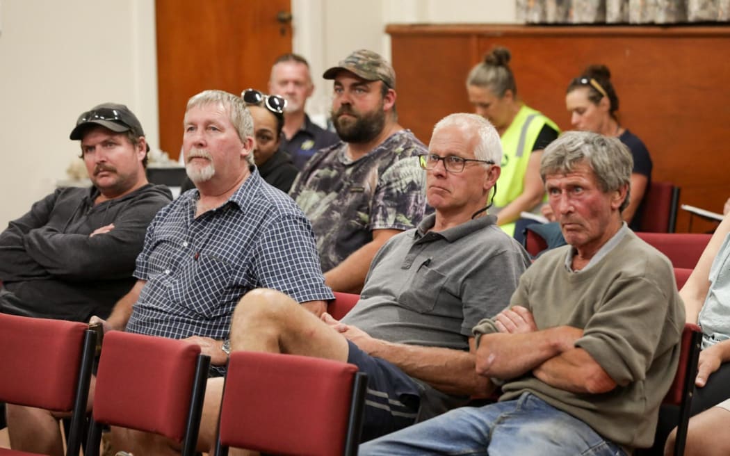 Waikari residents told by Fire and Emergency that they can return home at a meeting on 19 February, 2024.