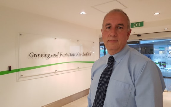 Ministry of Primary Industries response co-ordinator David Yard