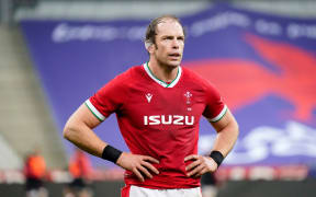 Wales' Alun Wyn Jones after loss to France 2021.