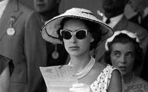 At the races. 1955.