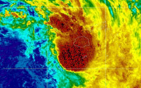 Image of TD03F over Fiji
