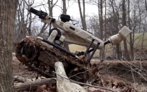 Roboteam unmanned ground drone.