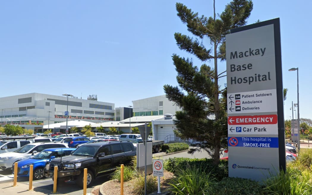 Mackay Base Hospital in Queensland, Australia.