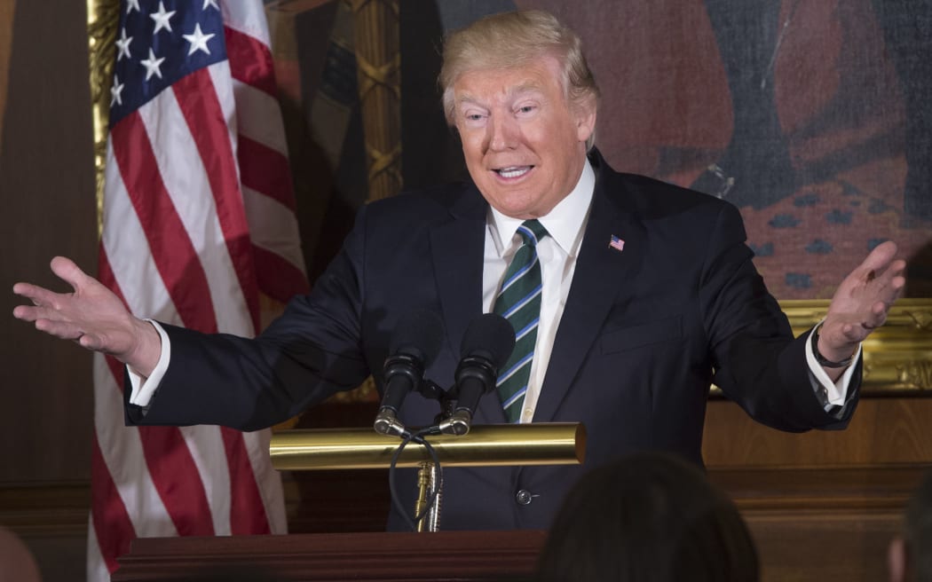 US President Donald Trump