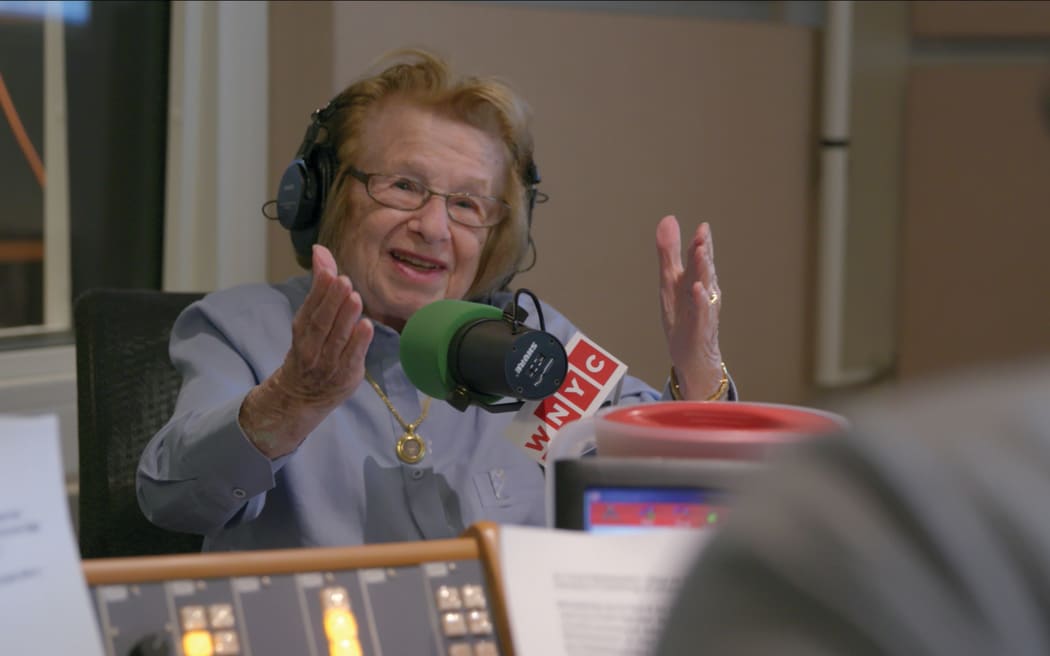 Dr. Ruth K. Westheimer in Ask Dr. Ruth, a Hulu and Magnolia Pictures release.