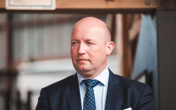 National Party spokesperson for Agriculture David Bennett campaigning with leader Judith Collins in Gisborne on 24 September, 2020.