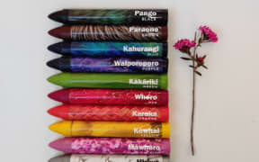 NZ Crayons Nga Tae range