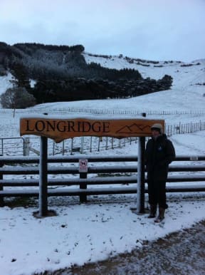 Oliver Edgecumbe on his Flemington farm near Waipukurau.