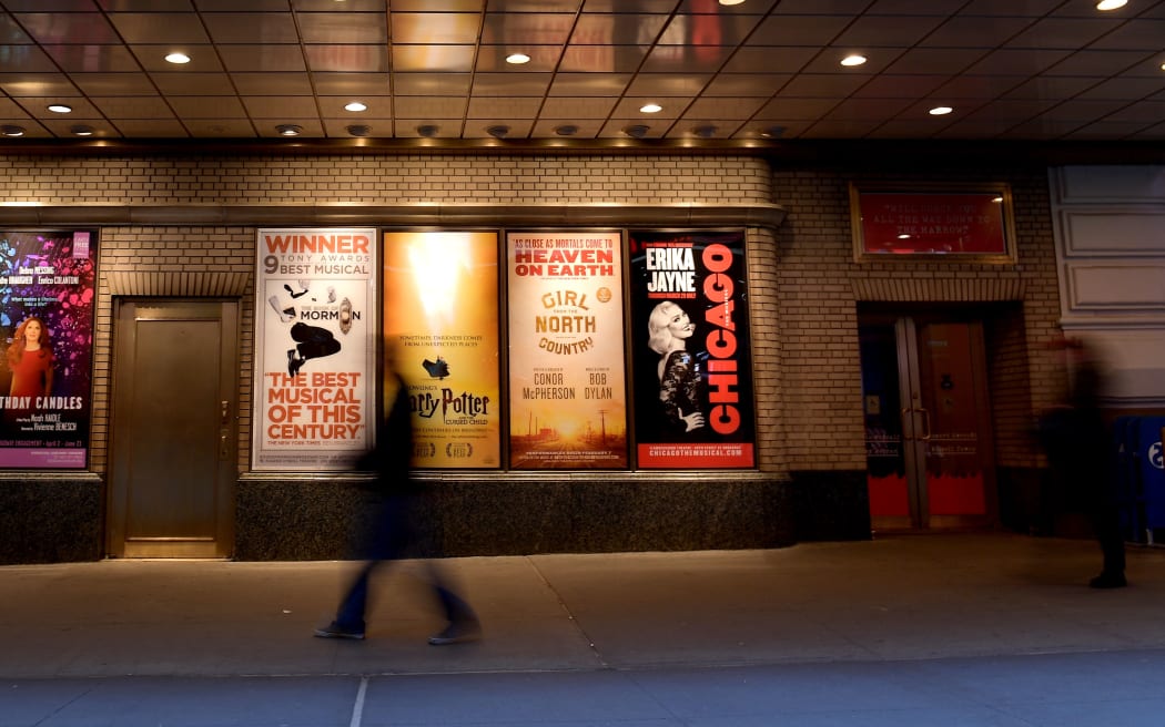 The Broadway theater district has been closed down due to coronavirus concerns.