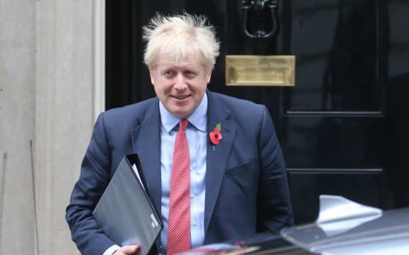 Britain's Prime Minister Boris Johnson leaves 10 Downing Street ion October 29, 2019.