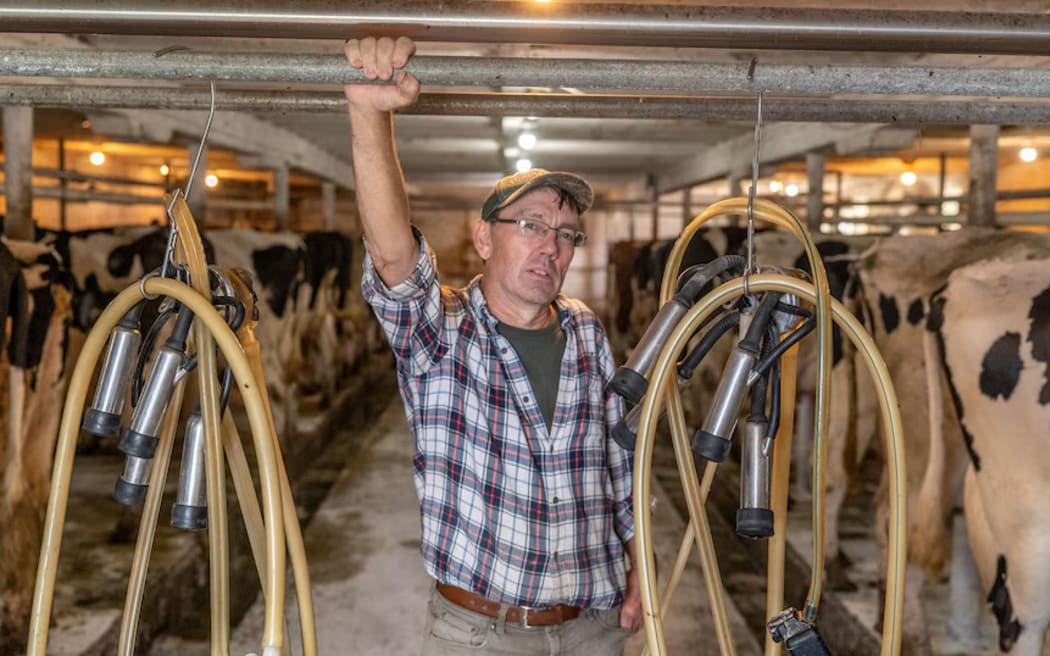 Les Danielson is a fourth-generation grain and dairy farmer in Wisconsin.