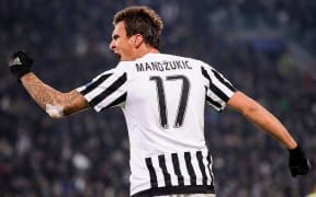 Juventus player Mario Mandžukić.