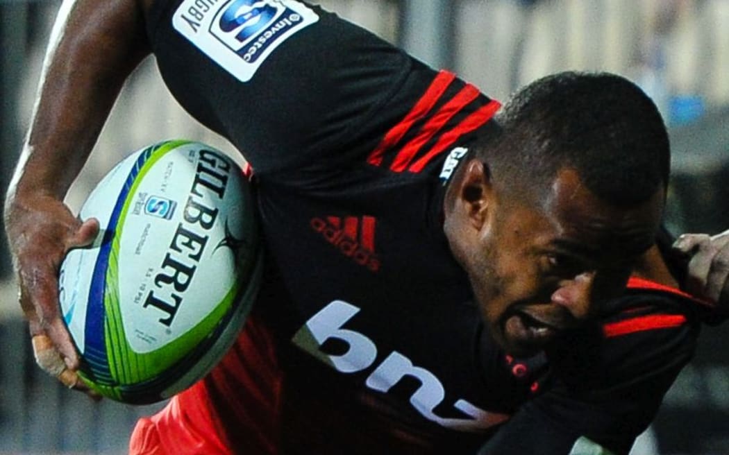The Crusaders' wing Jone Macilai.