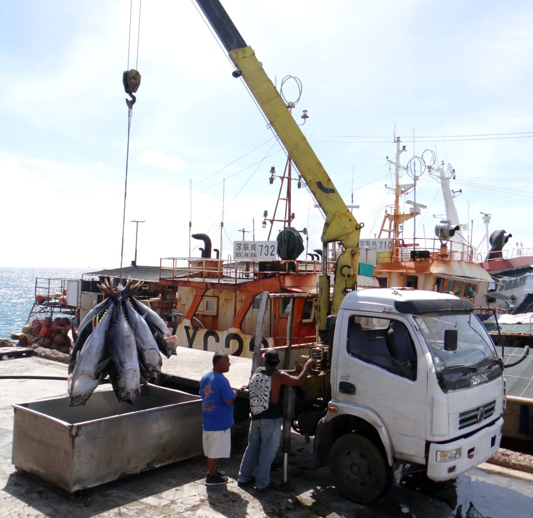 Small Pacific island states and powerful foreign fishing nations are heading for a showdown next week over management of the world's largest tuna fishery.