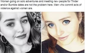 One of many Facebook posts mourning the death of Grace Millane.