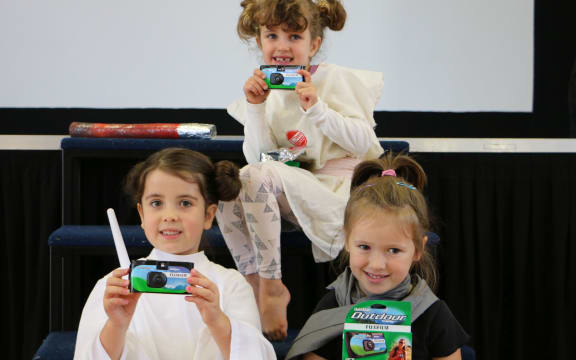 From L, Tahlia Moore, Avalon Kerr, Eden James.