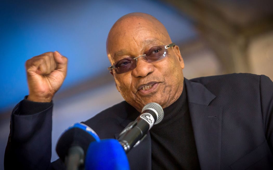 Jacob Zuma (file photo) in May.