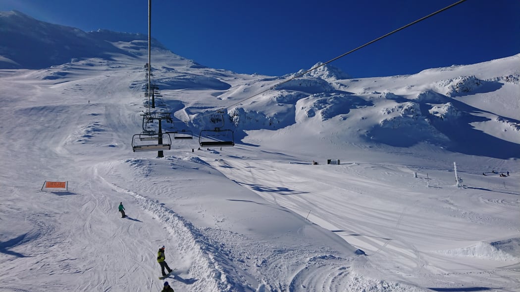 The High Noon chairlift at Turoa ski field