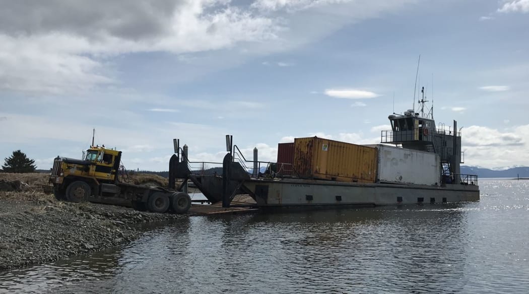 Toshua Parker's barge