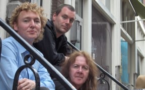The Saints, with Chris Bailey, right.