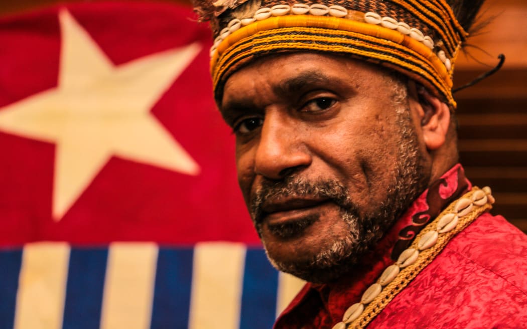 West Papuan independence leader Benny Wenda.