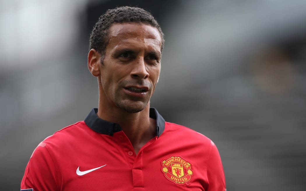 English footballer Rio Ferdinand