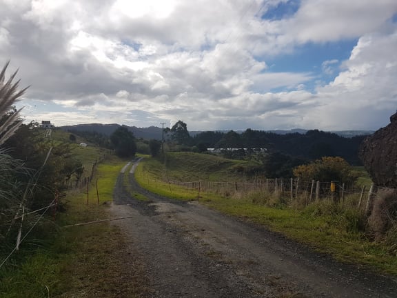 The view looking north east from Tuhirangi.