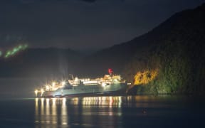The Aratere has run aground just outside Picton.